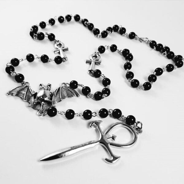 Nk4tVampire-Ankh-Rosary-Occult-Vamp-Goth-Ankh-Beads-Bat-Gothic-Vampire-Vampiric-Beaded-Egyptian-Tradgoth-Jewelry