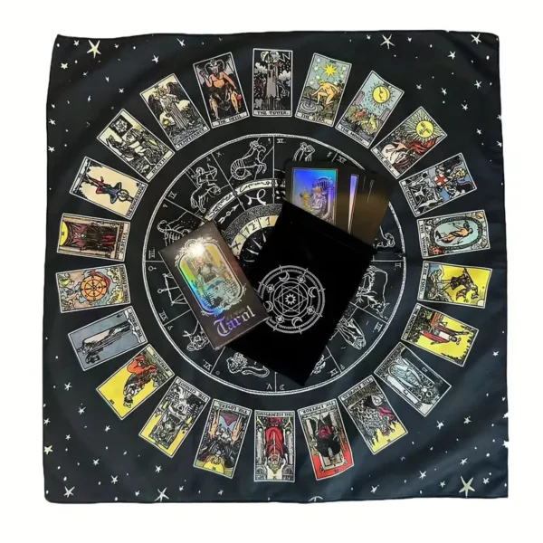 holographic-tarot-deck-with-velvet-pouch-and-mat-3