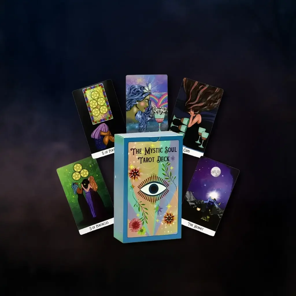 The mystic soul tarot deck – Μαγική Τράπουλα Ταρώ για Εσωτερική Καθοδήγηση & Πνευματική Σύνδεση