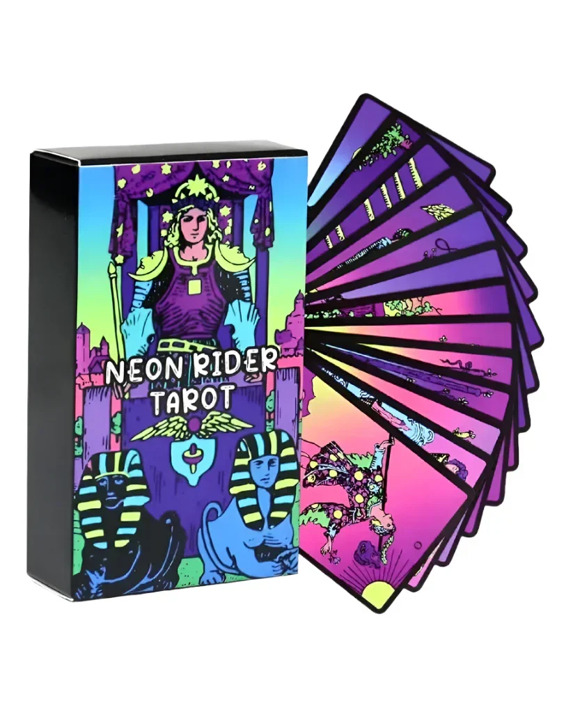 NeonRiderWaiteTarotDeck